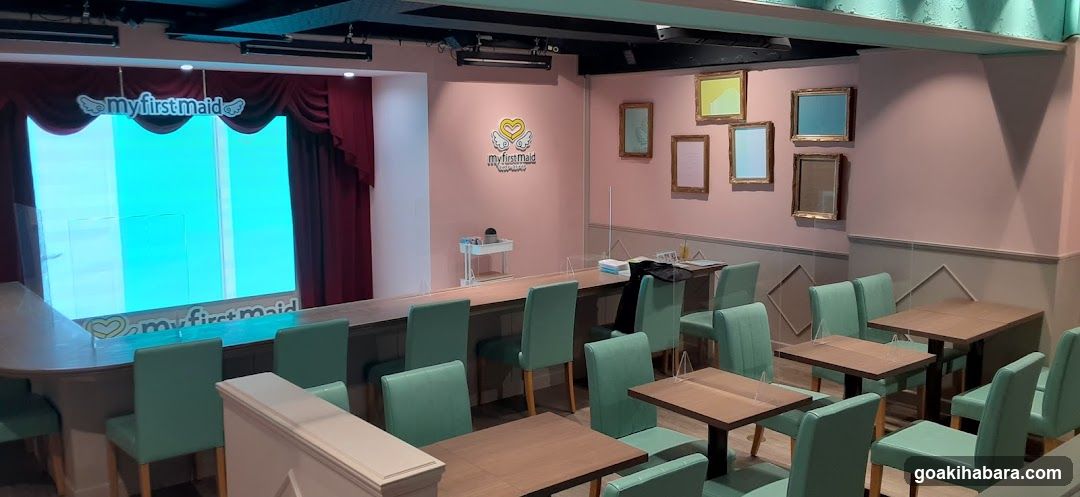 Interior of MyFirstMaid Cafe