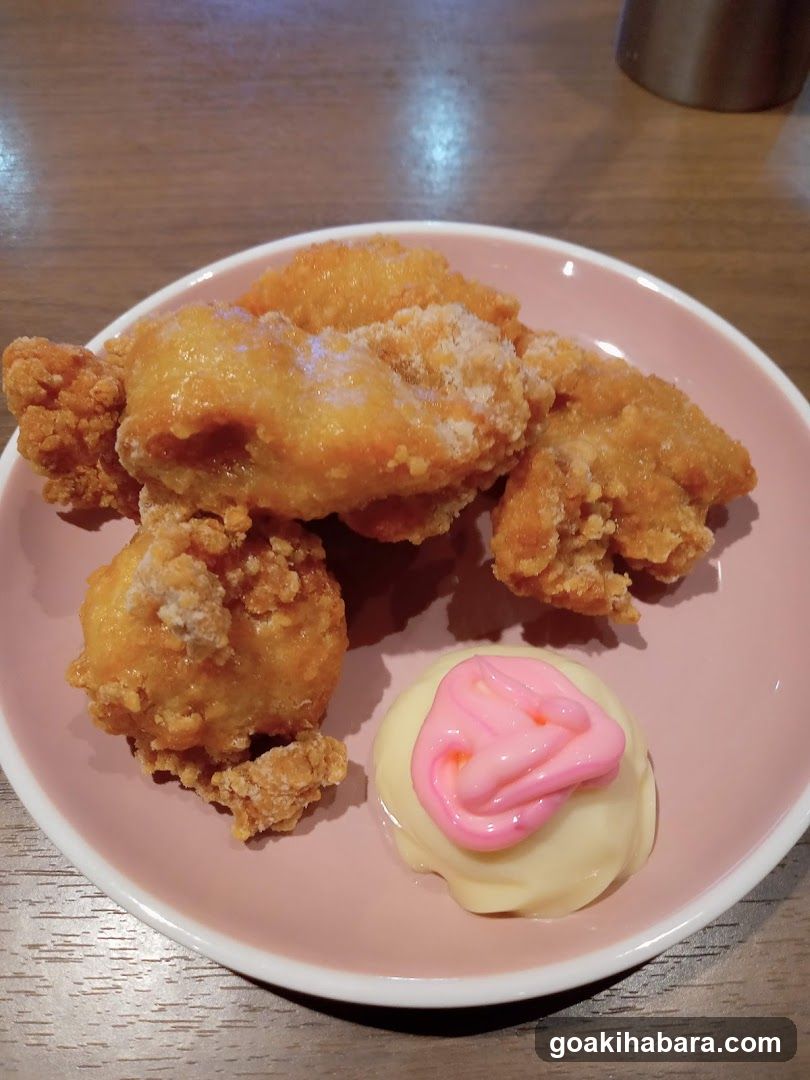 Fried Chicken with Sauce