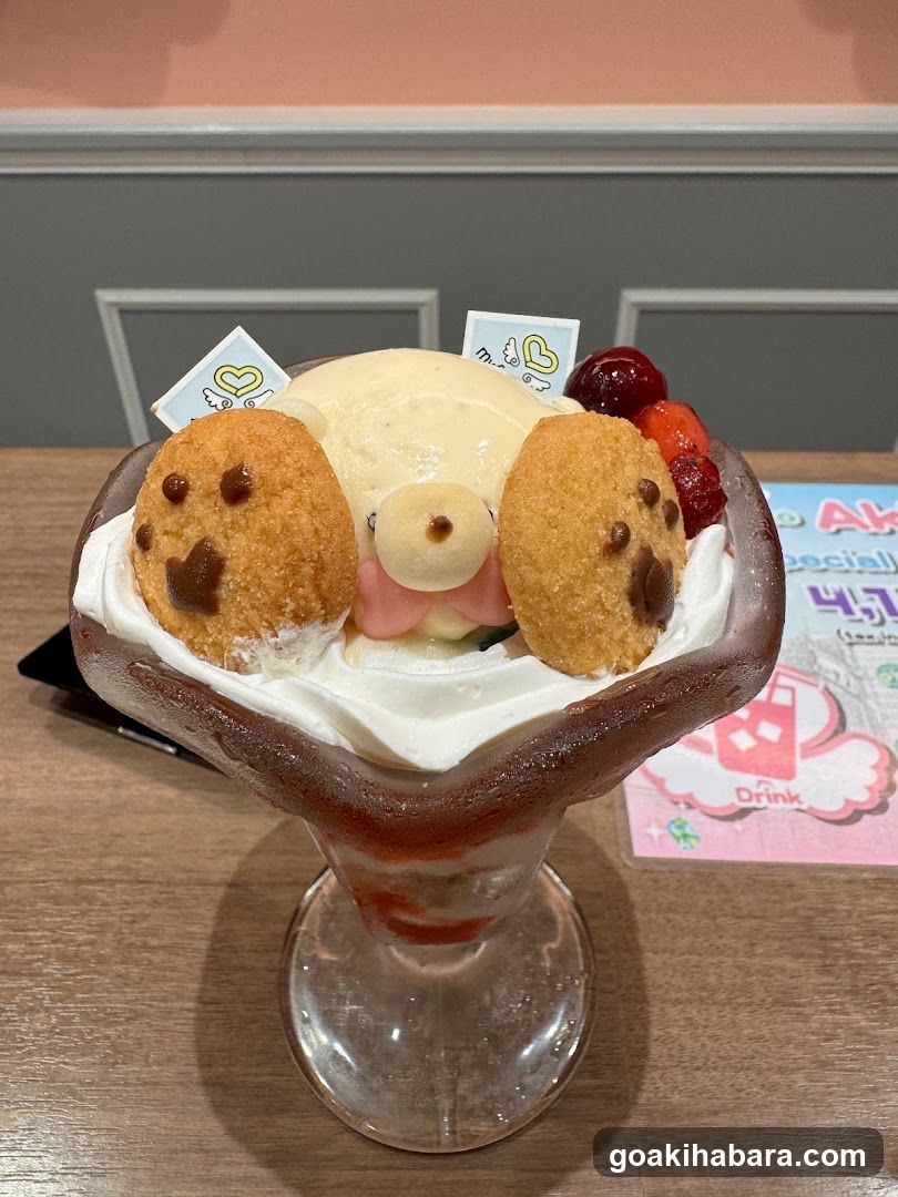 Cute Dessert in Glass Cup