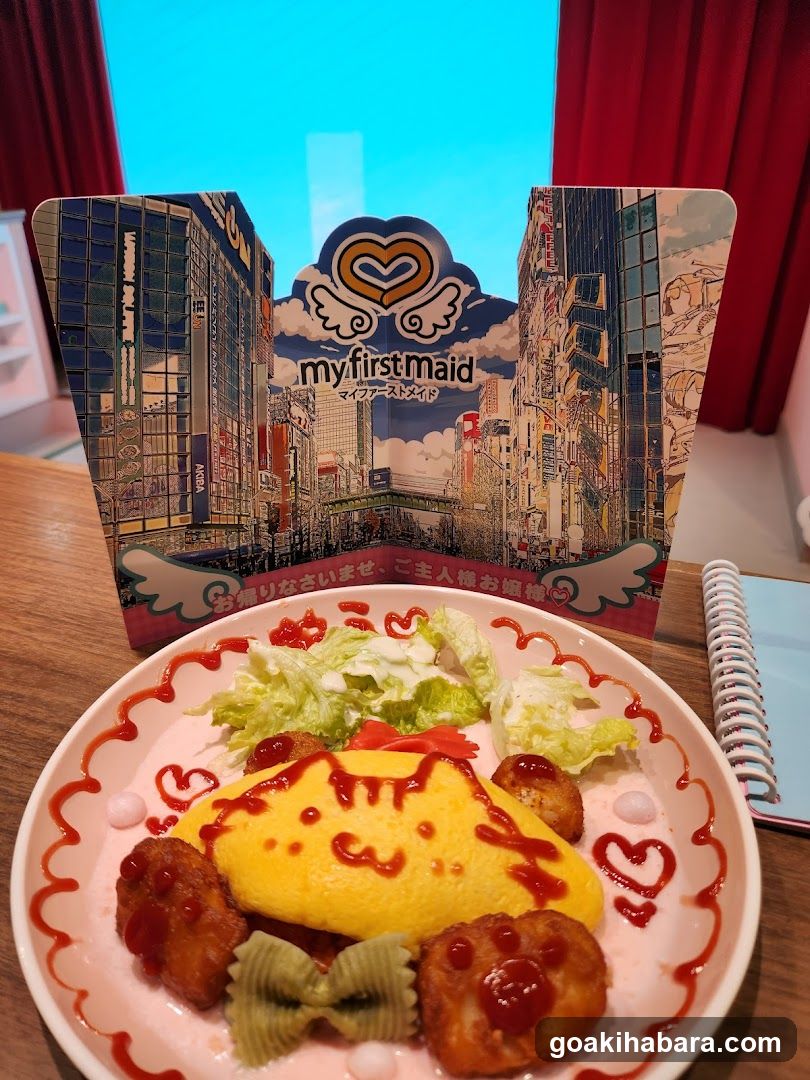 my first maid omelette dish