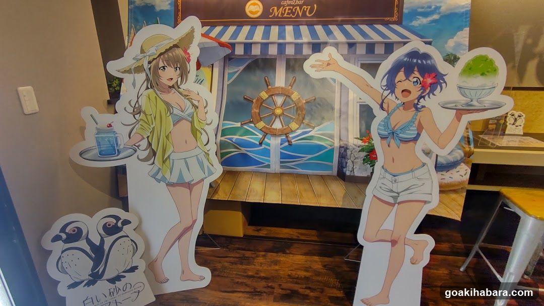 Anime Cafe Display