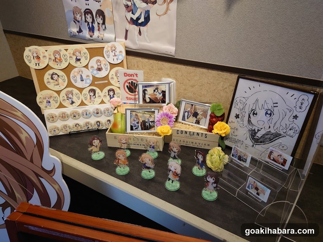 Anime Merchandise Display