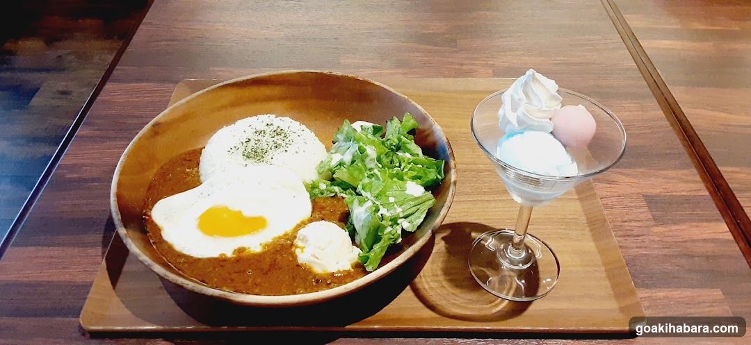 Cauliflower Curry Rice Bowl with Dessert