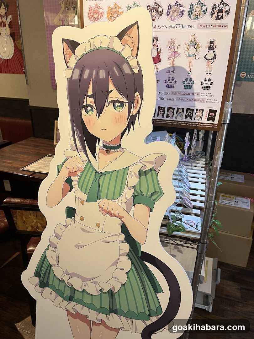 Anime Character Cutout Display