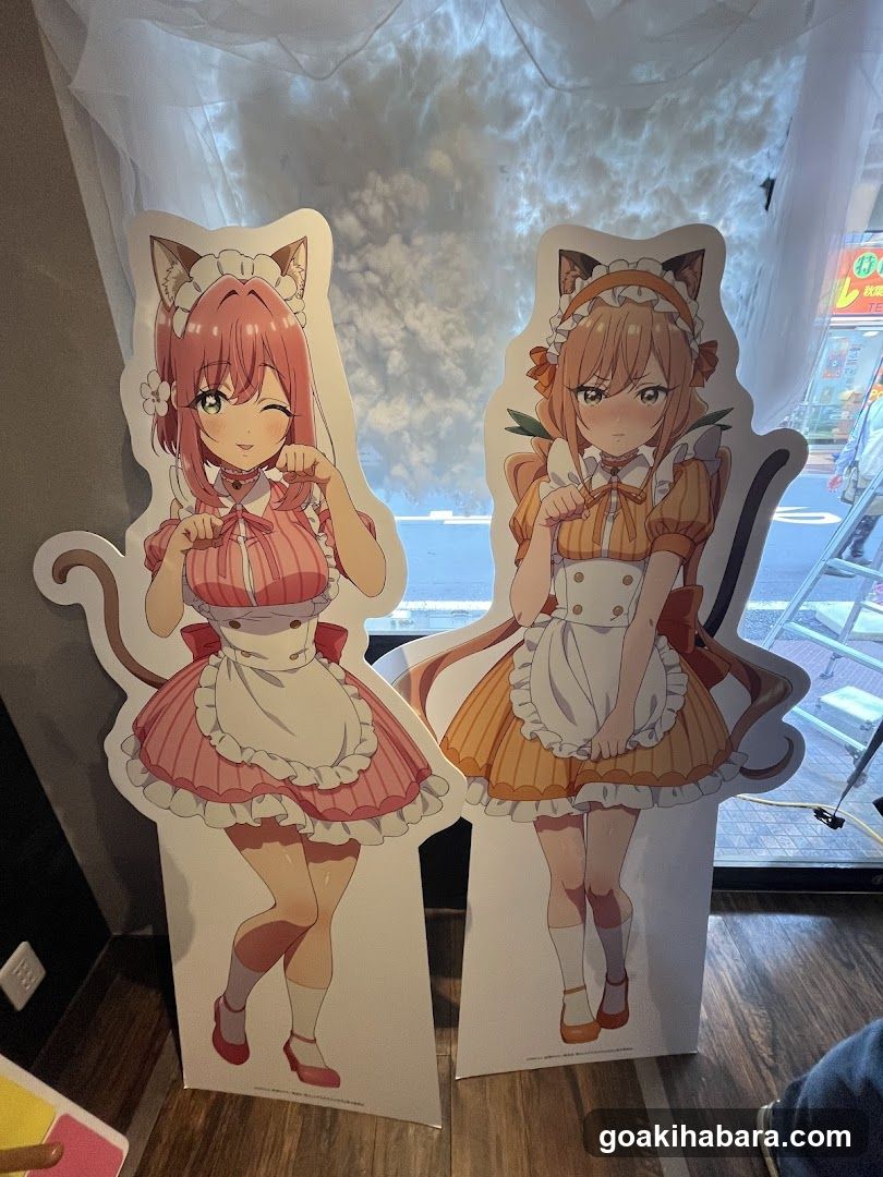 Anime Maid Cutouts