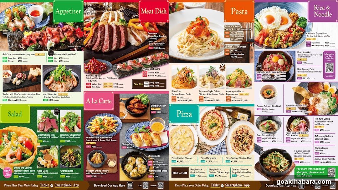 Restaurant Menu Board