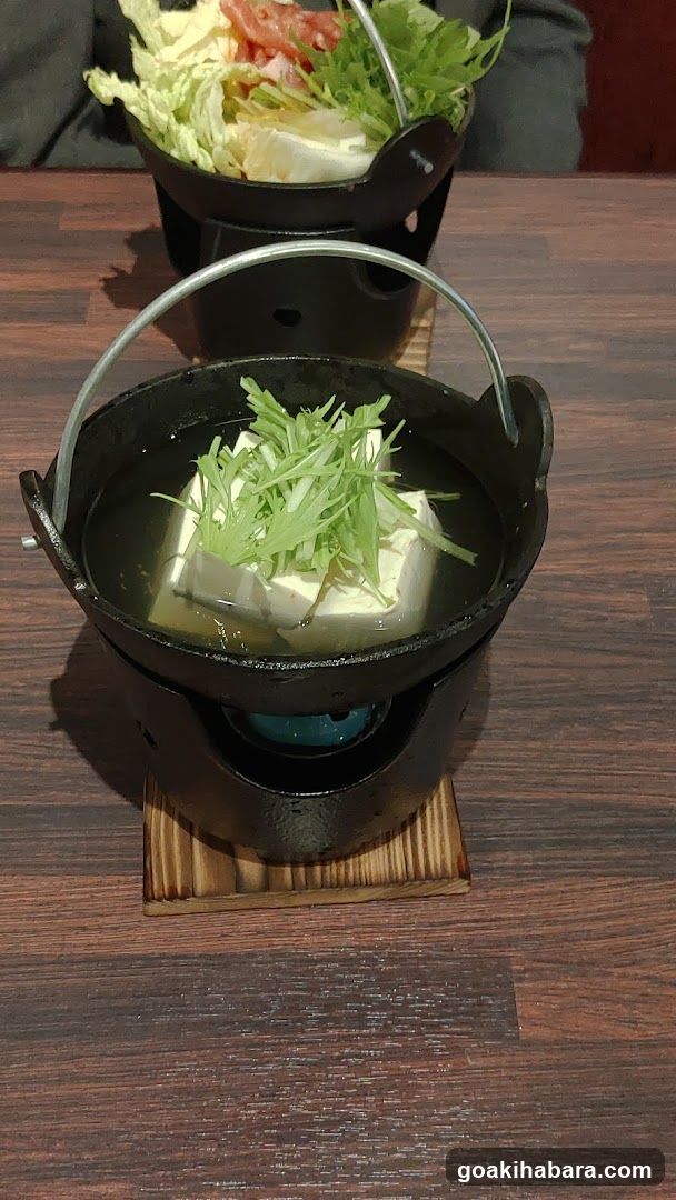 Hot Pot with Tofu and Greens