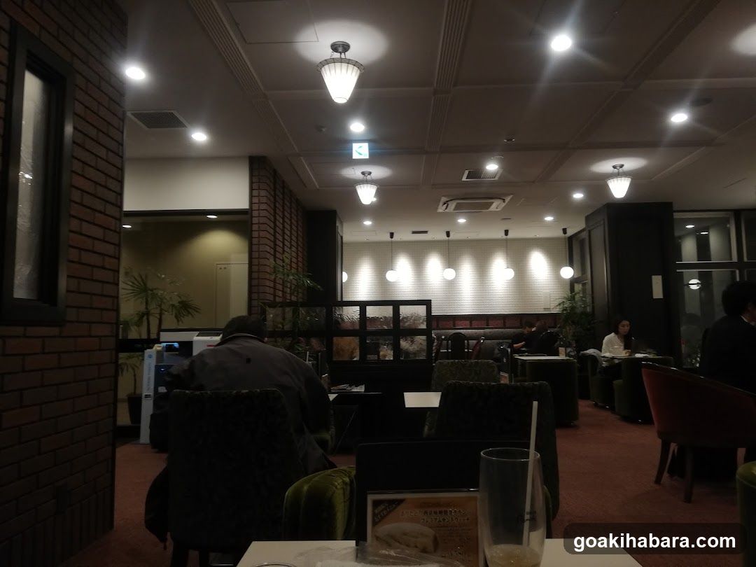 Interior of a restaurant or cafe