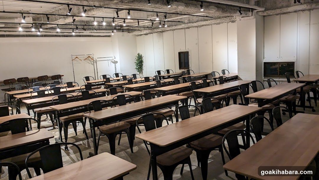 Empty Dining Hall Interior