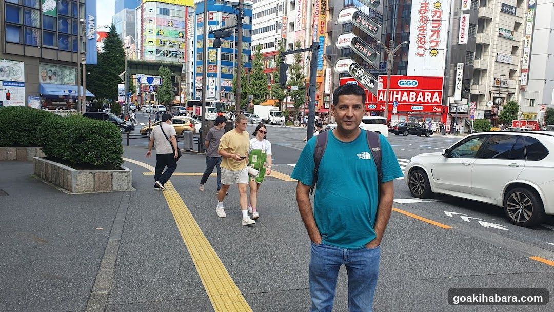 Street Scene in Japan