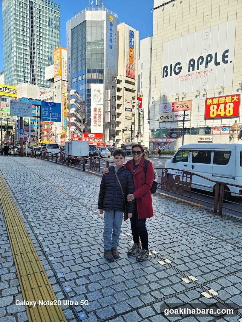 Urban Street Scene with Pedestrians