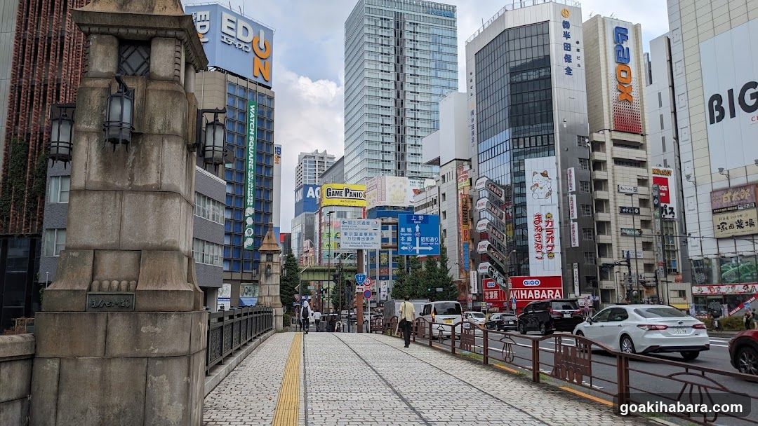 Urban Street Scene with Shops and Buildings