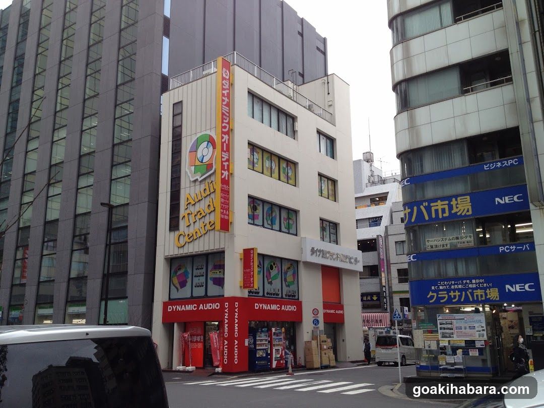 Audi Trade Center and surrounding shops