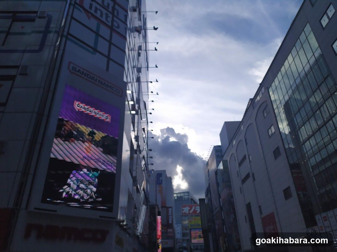 Urban Street View with Digital Billboards