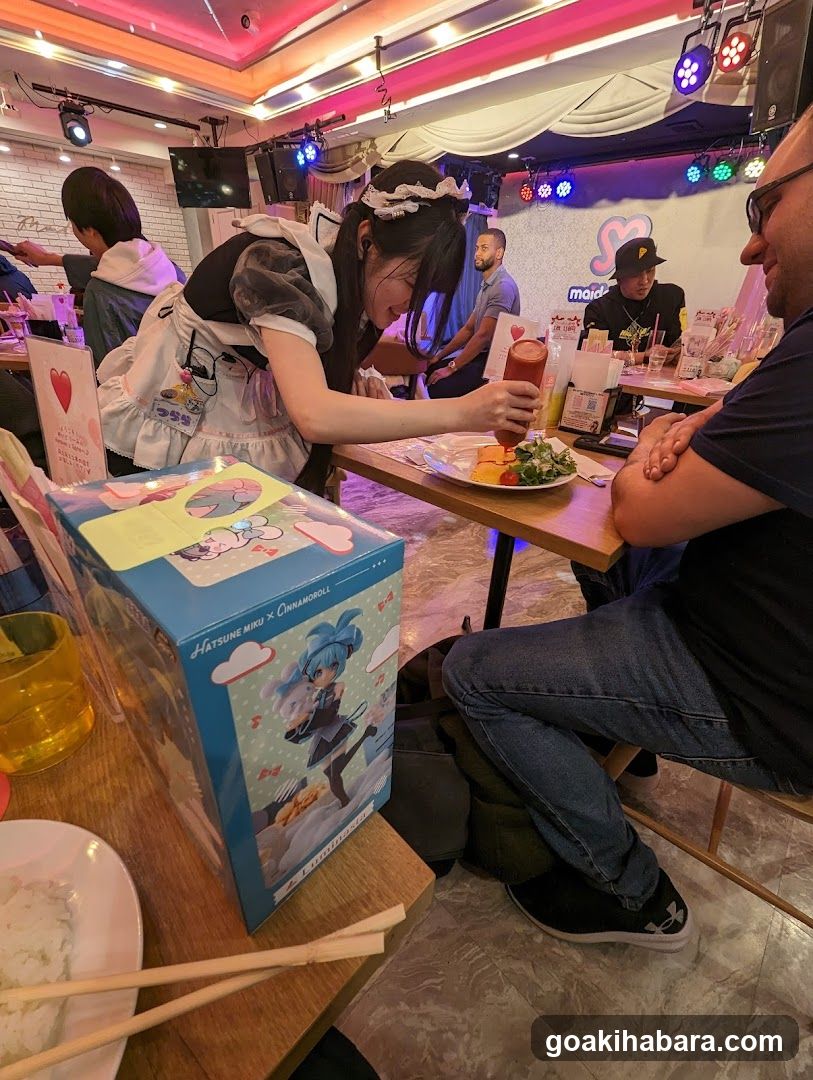 Maid Cafe Interior Scene