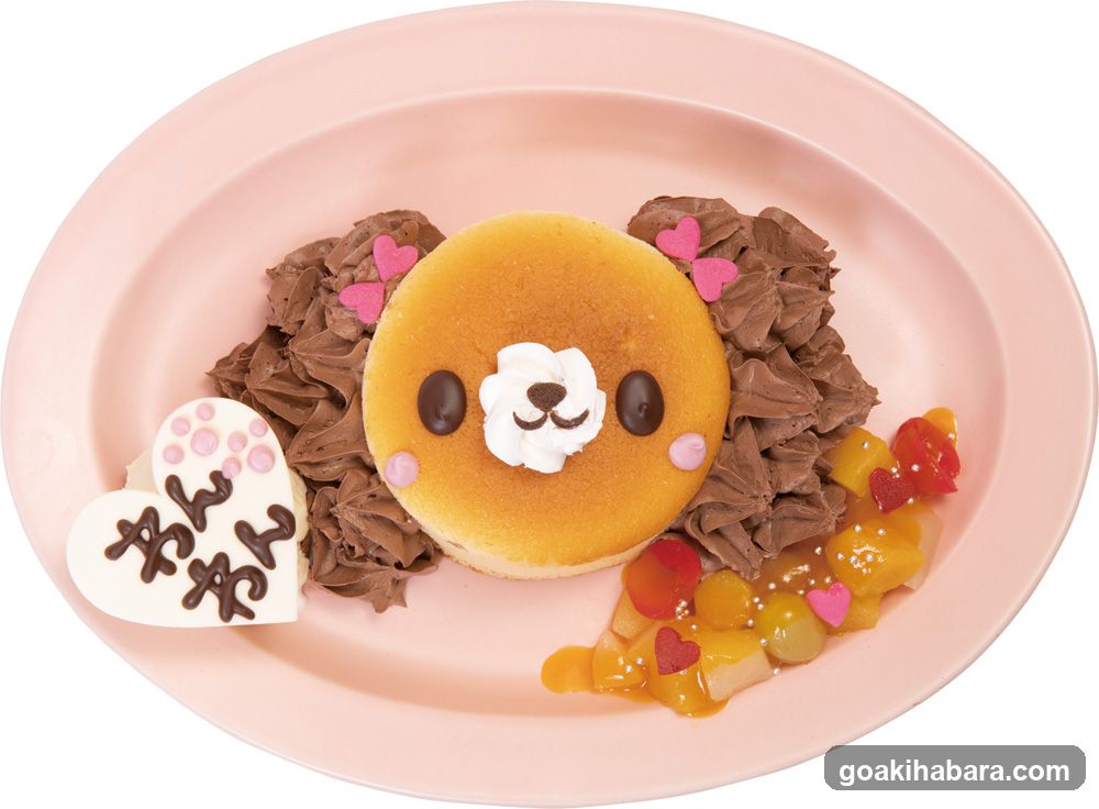 Rilakkuma Pancake Dessert