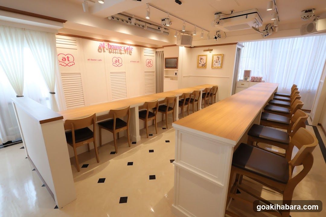 Interior of a cafe or restaurant
