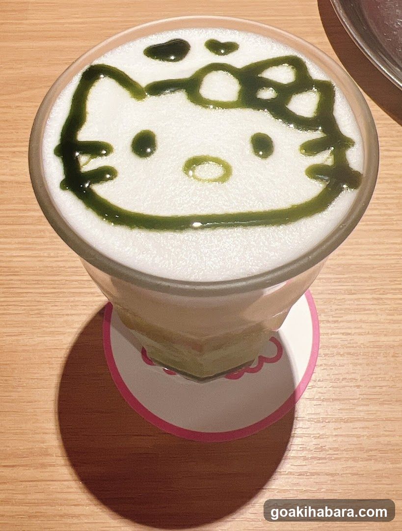 Hello Kitty Latte Art