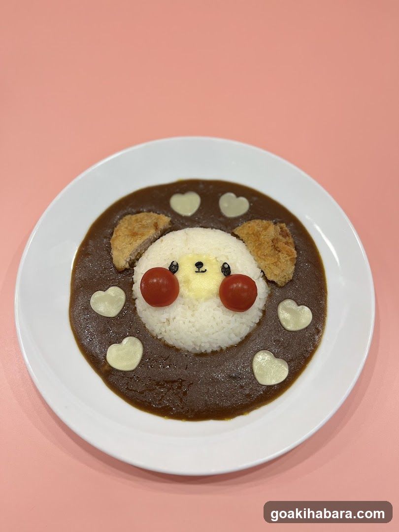 Cute Bear Curry Rice Bowl