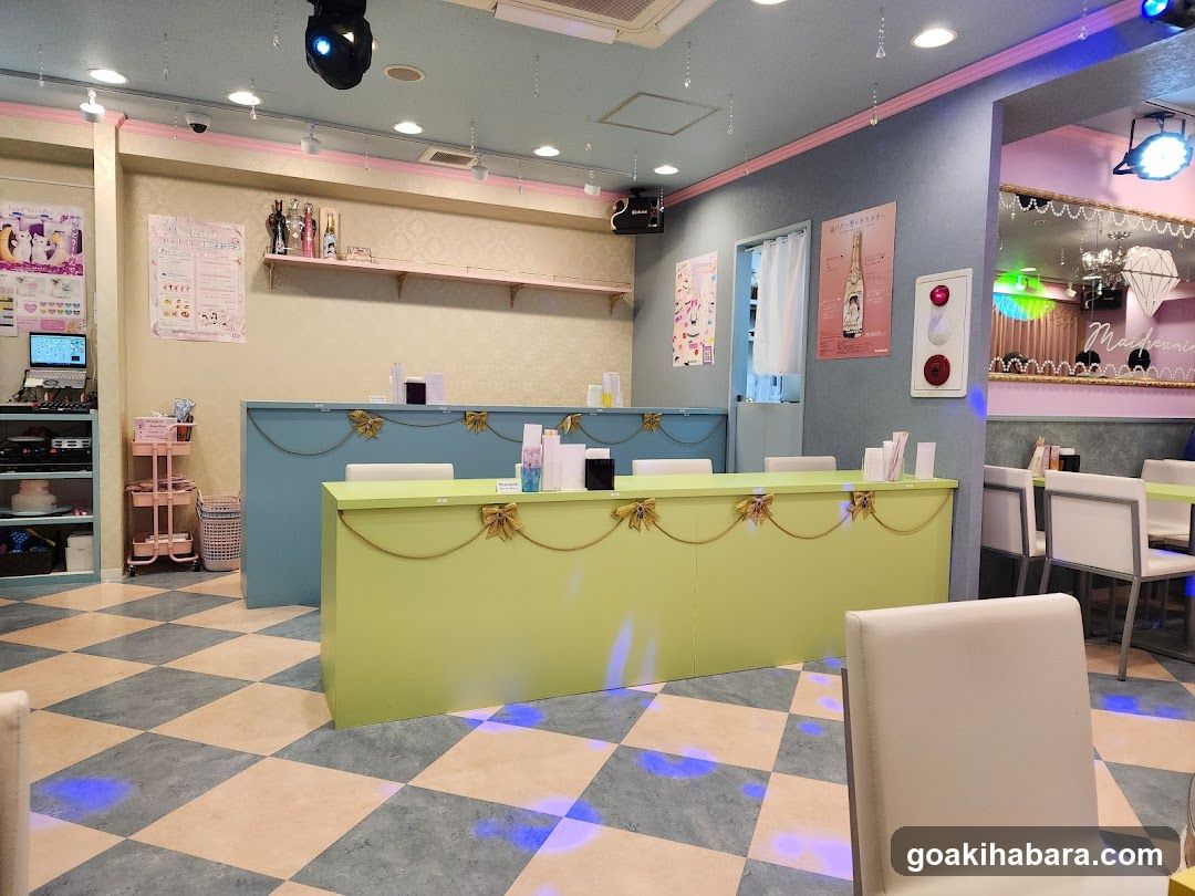 Interior of a cafe or restaurant