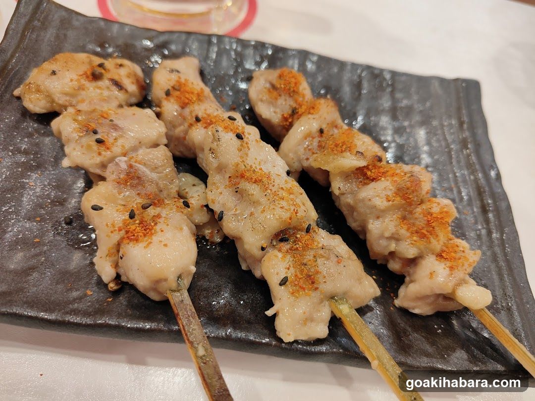 Grilled Skewers with Seasoning