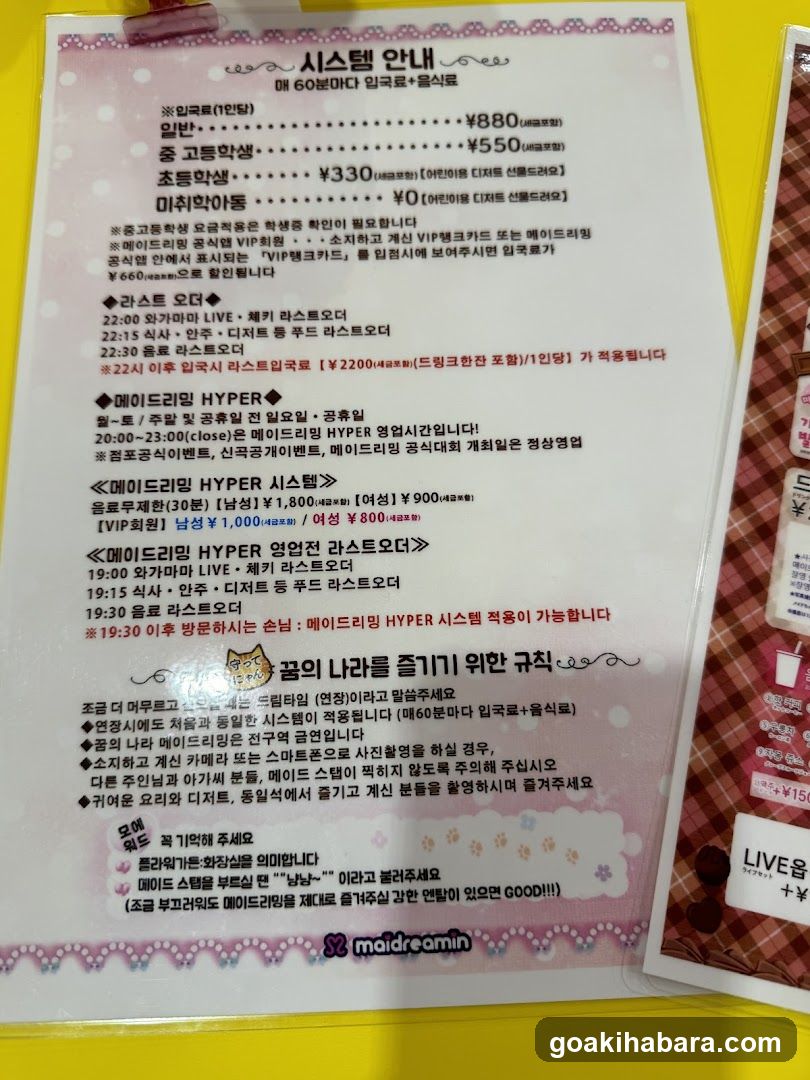 Maide Ramin Menu Flyer