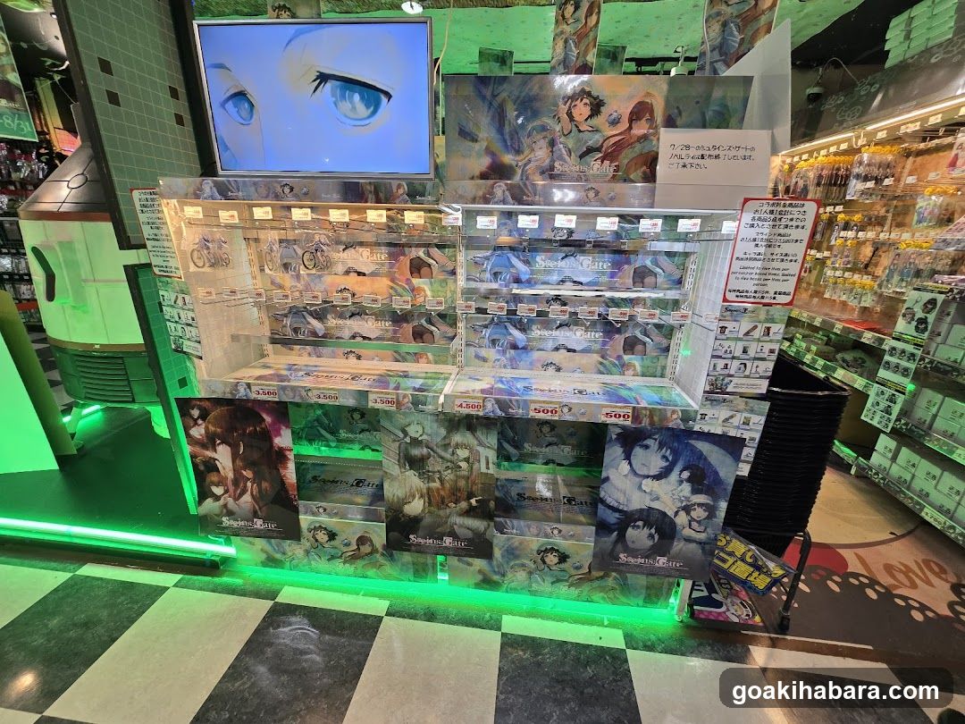 Anime Merchandise Display