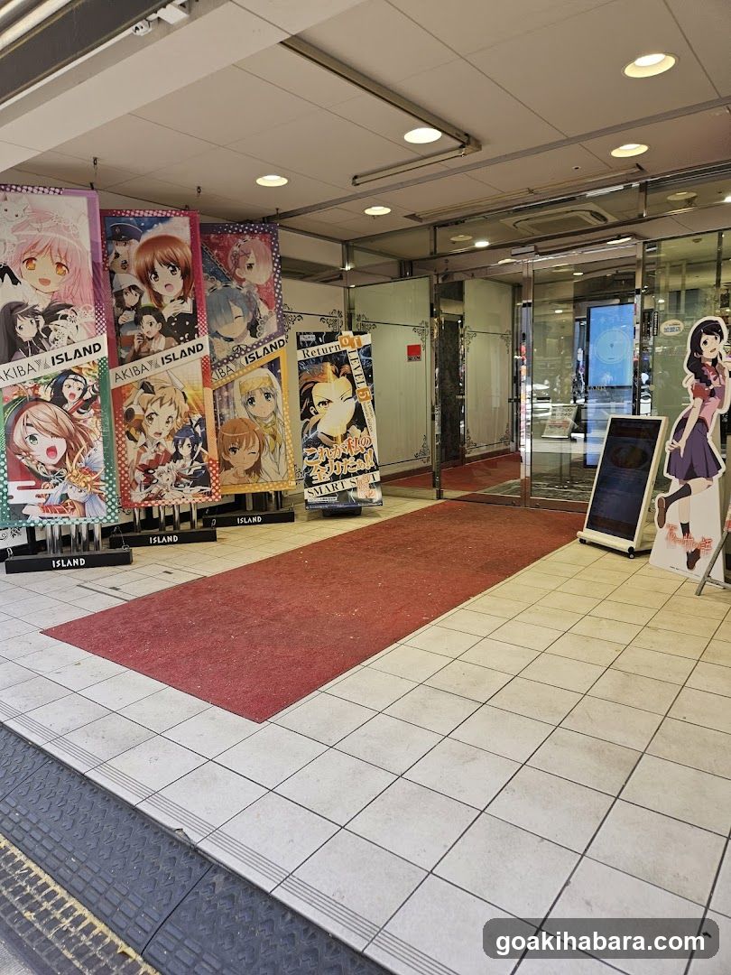 Akiba Island Entrance Display