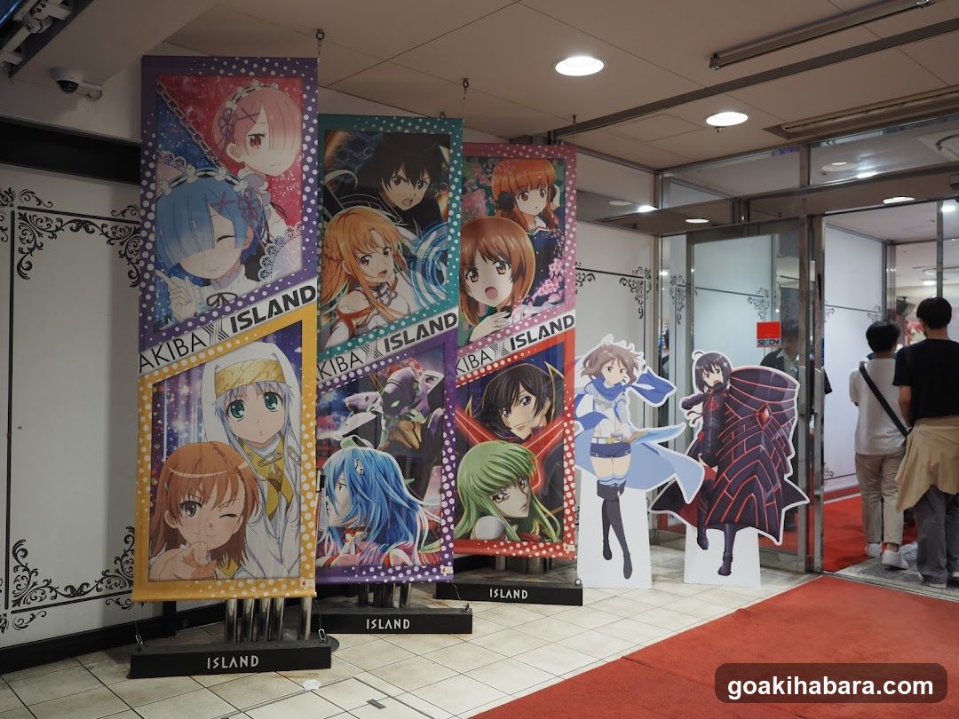Anime Merchandise Display