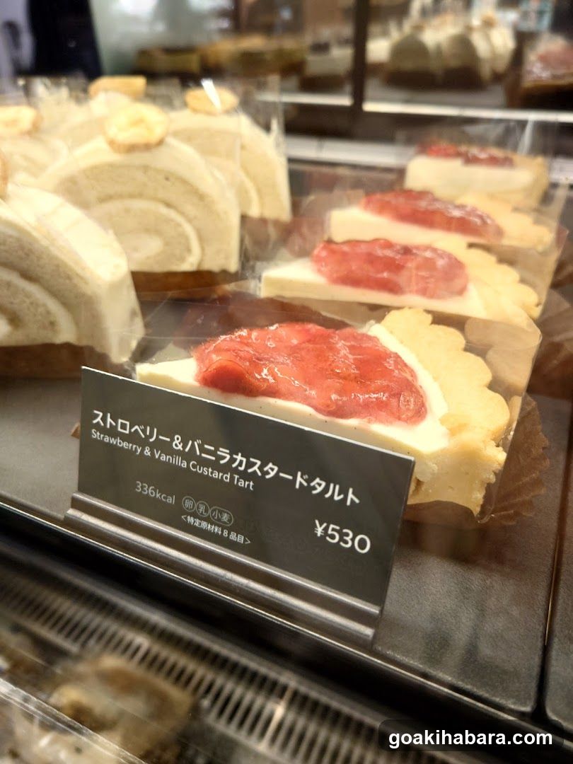 Strawberry & Vanilla Custard Tart Display