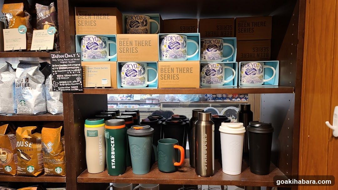 Starbucks Merchandise Display