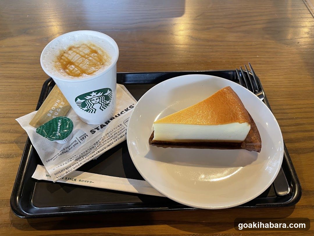 Starbucks Dessert and Coffee