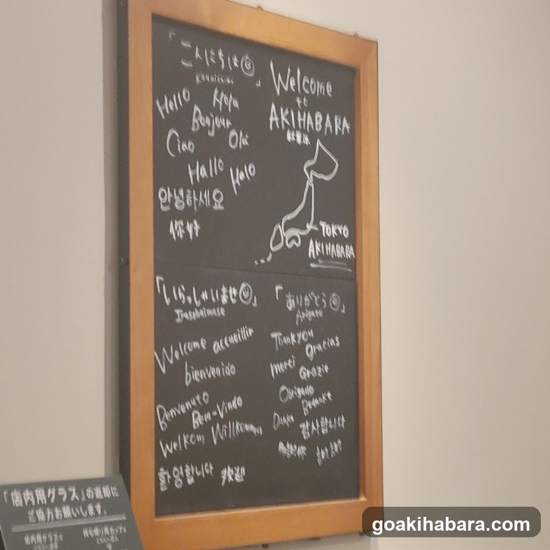 Akihabara Welcome Board