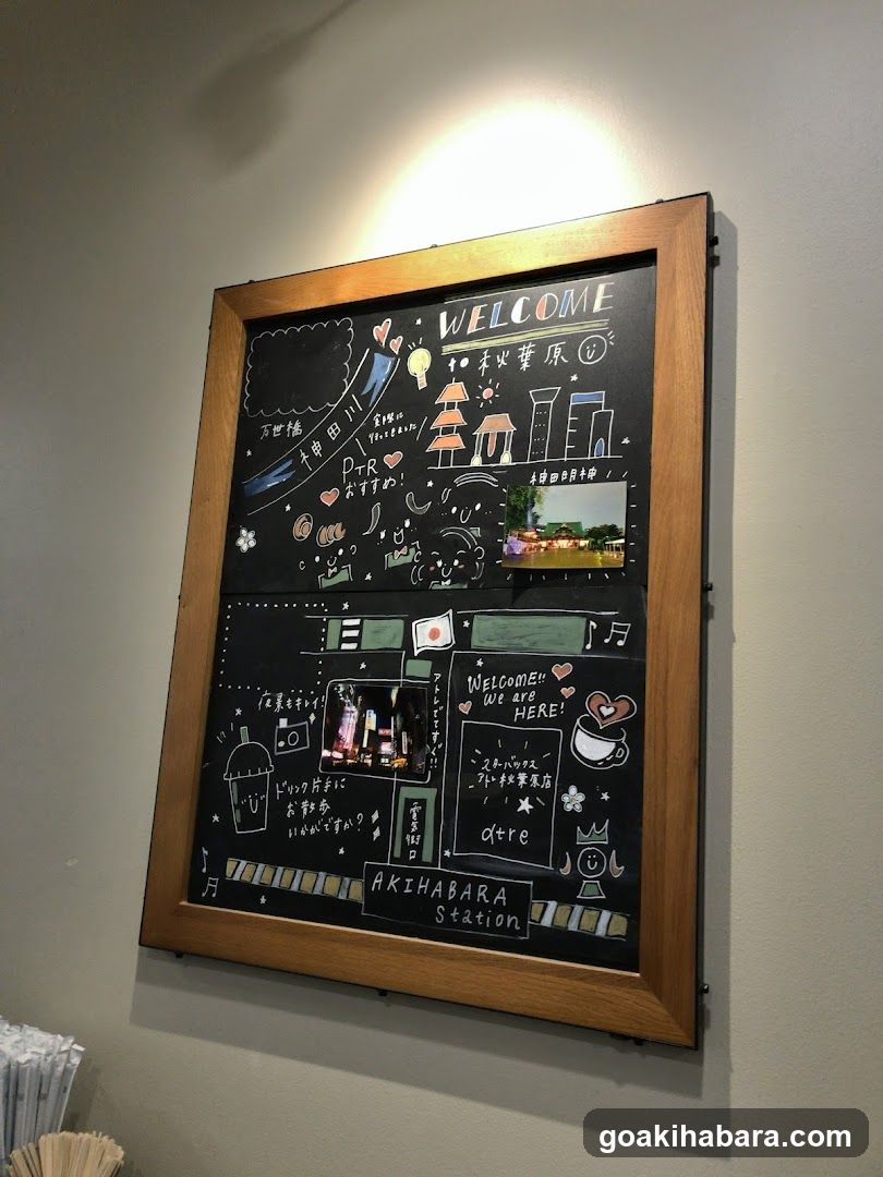 Chalkboard Welcome Sign