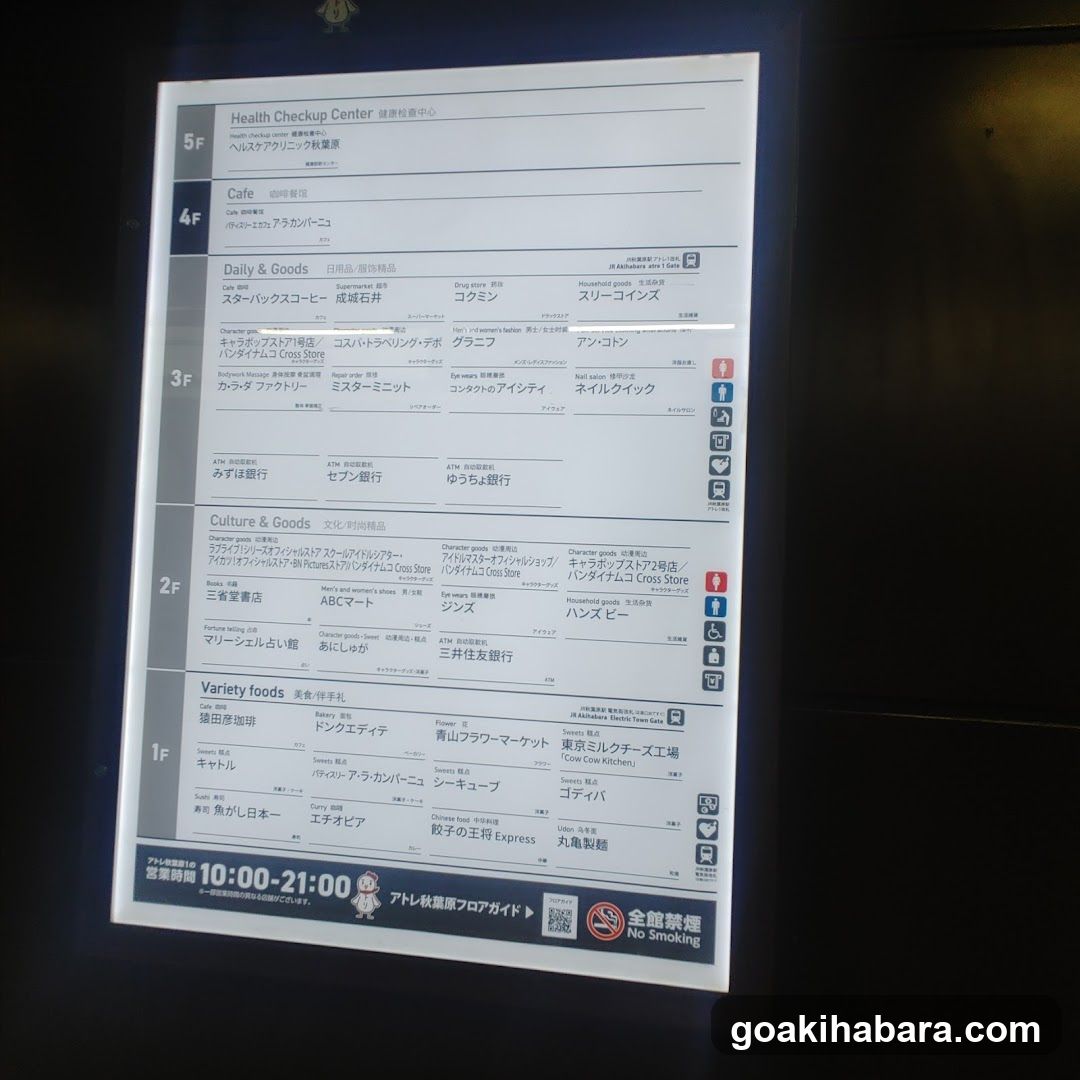 Akihabara Station Map