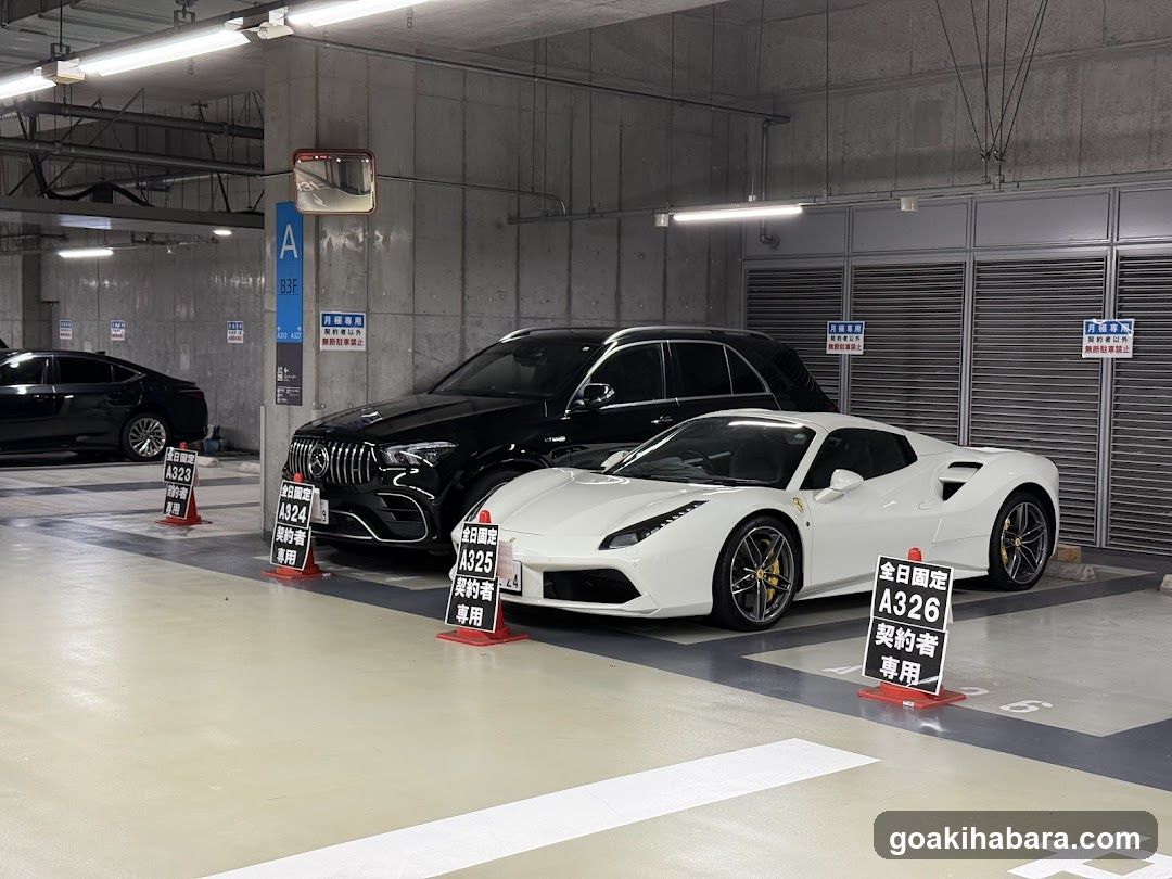 Akihabara UDX Parking