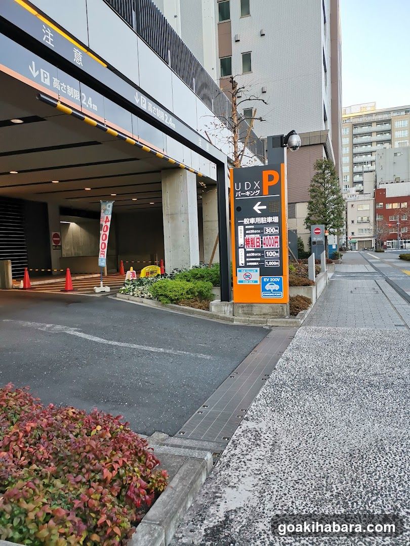 Parking Entrance Signage