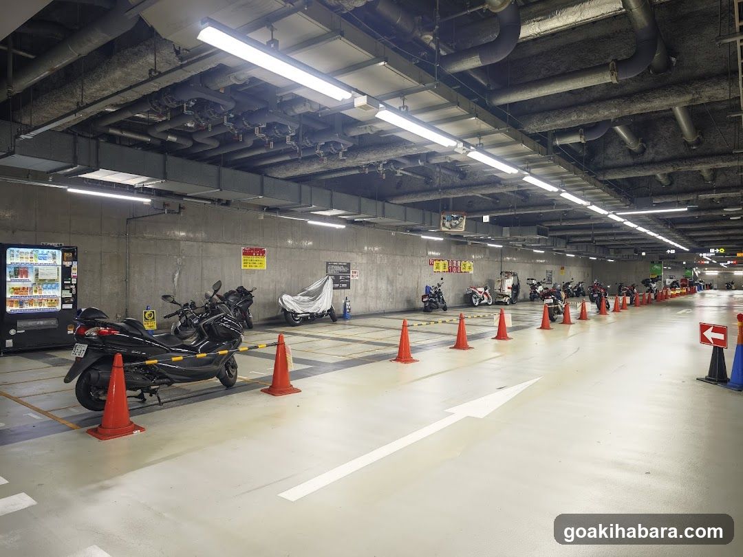 Underground Parking Garage Interior