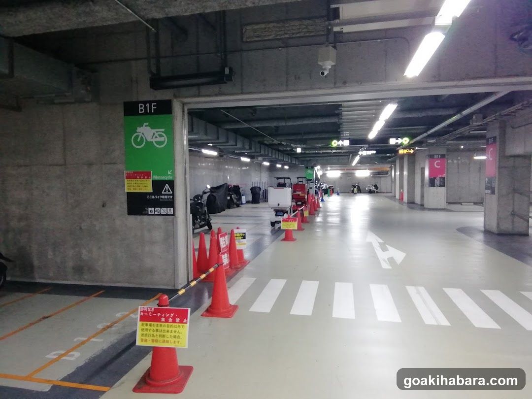 Underground Parking Garage Entrance