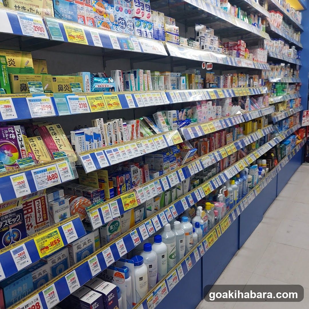 Japanese Pharmacy Aisle