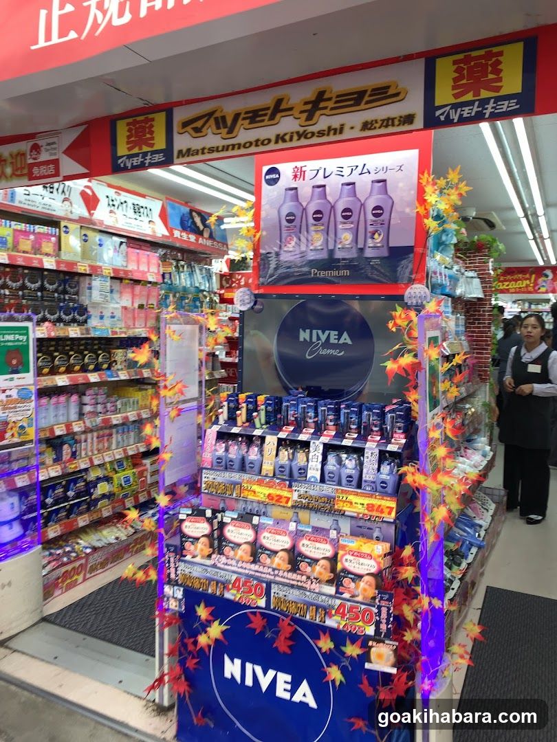 Nivea Display in Store