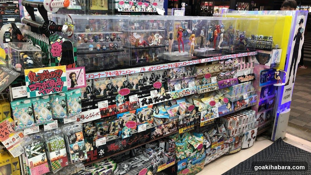 Anime Merchandise Display