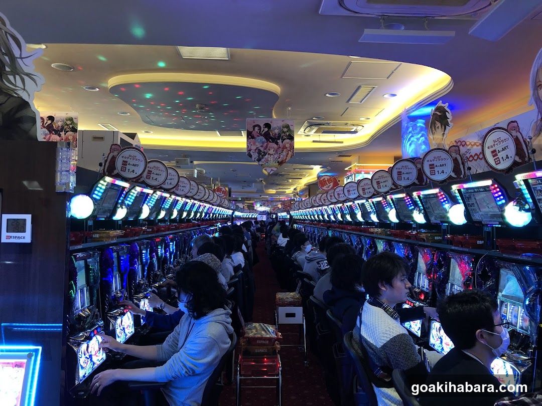 Slot Machine Hall Interior