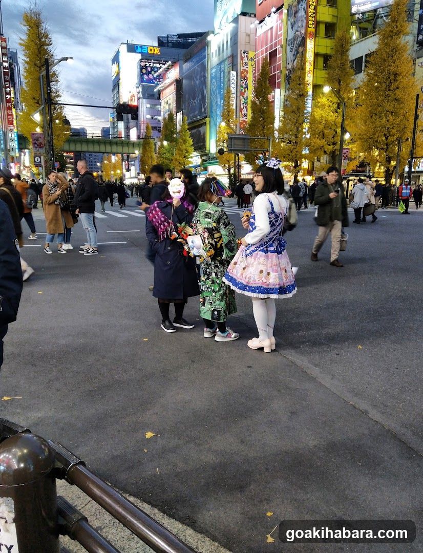 Shibuya Crossing at dusk