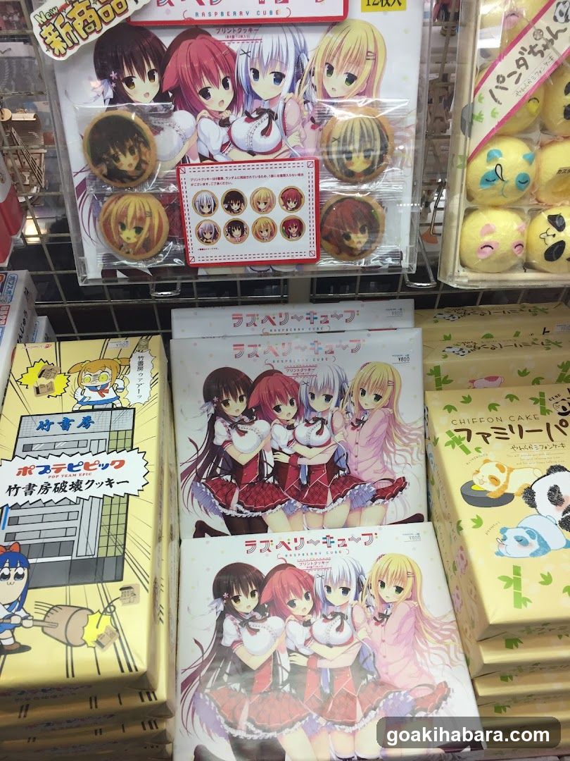 Anime Merchandise Display