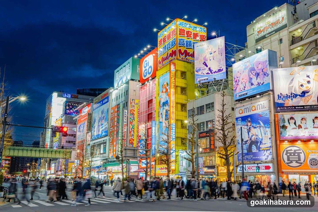 Shibuya Crossing at Night