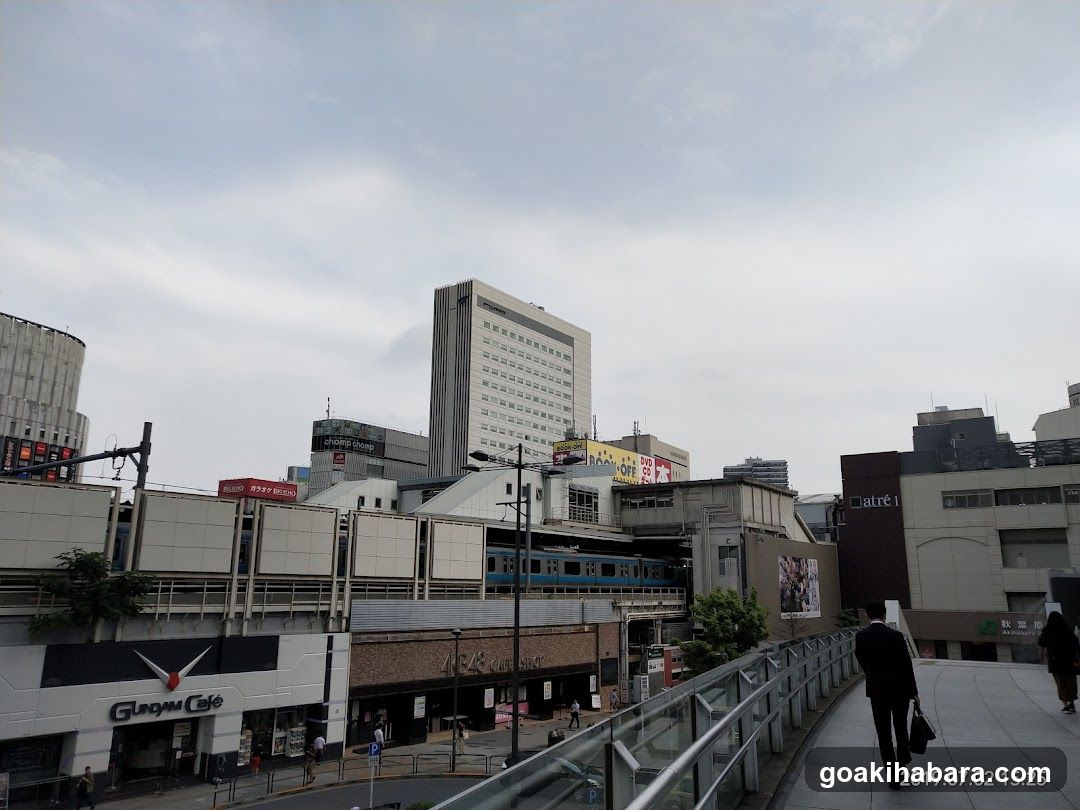 Urban Street Scene with Overcast Sky
