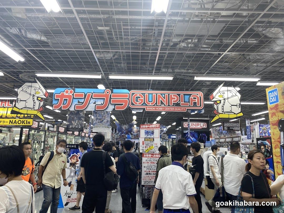 Gunpla Store Interior