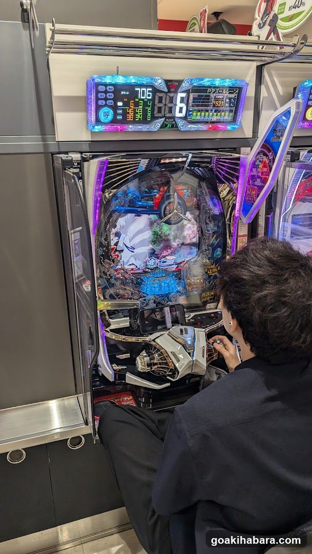 Pinball Machine Interior View