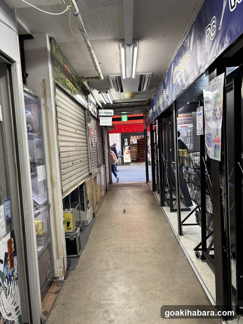 Corridor of Closed Shops
